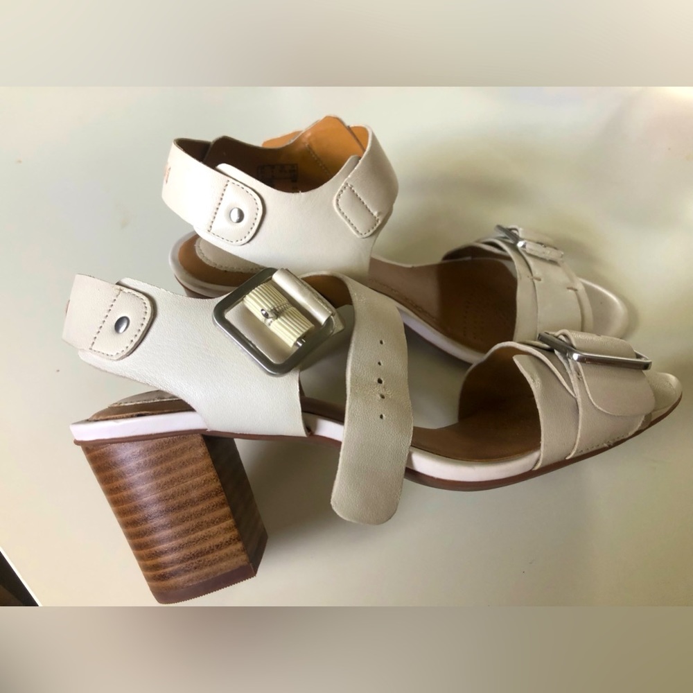 Clark’s Leather Heels. New without tags.